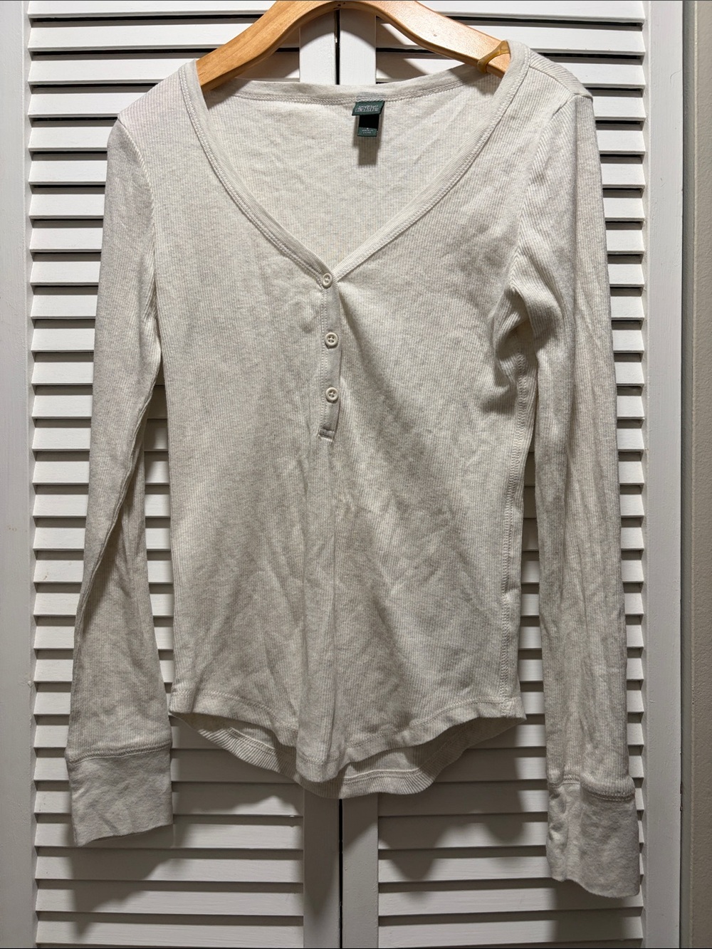 Wild Fable Long-Sleeve Henley Top